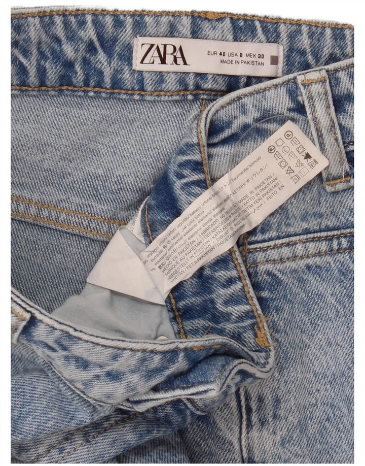 Женские узкие джинсы Zara EU 40 Medium W30 L27 Синие, хлопок