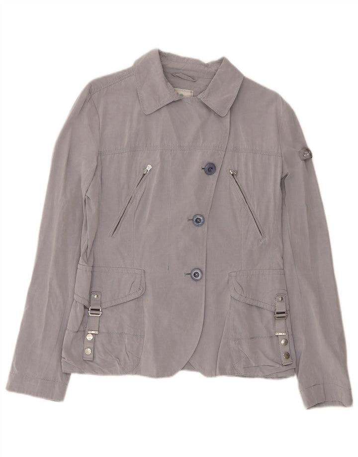 PEUTEREY Женская куртка IT 48 XL Серая Cupro