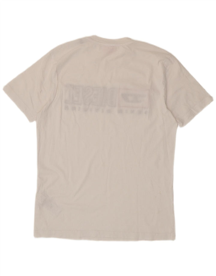 Мужская футболка с рисунком Diesel Top XL, белый хлопок