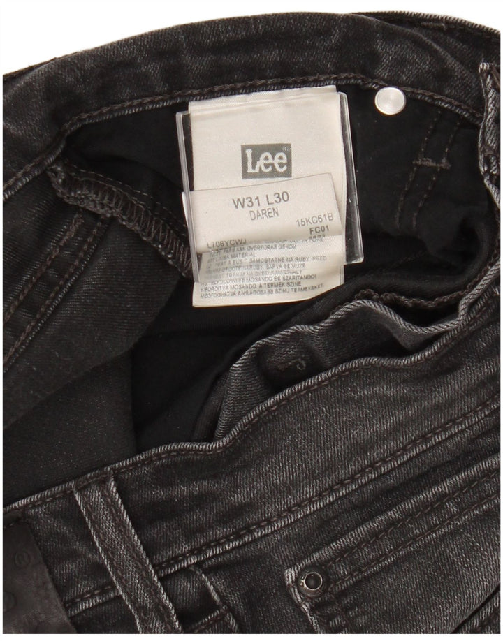 Мужские прямые джинсы Lee Daren W31 L30, серый хлопок