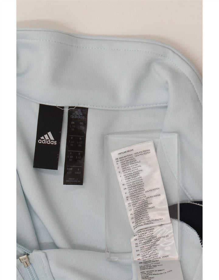 Женский спортивный костюм Adidas Top Jacket UK 16/18 Большой синий с цветными блоками