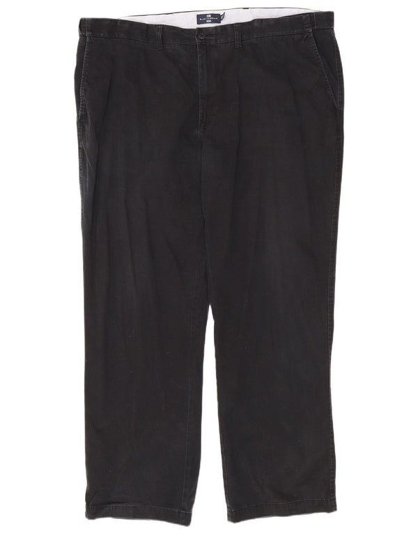 Мужские прямые брюки чинос Marks & Spencer Blue Harbour W48 L33 Темно-синие