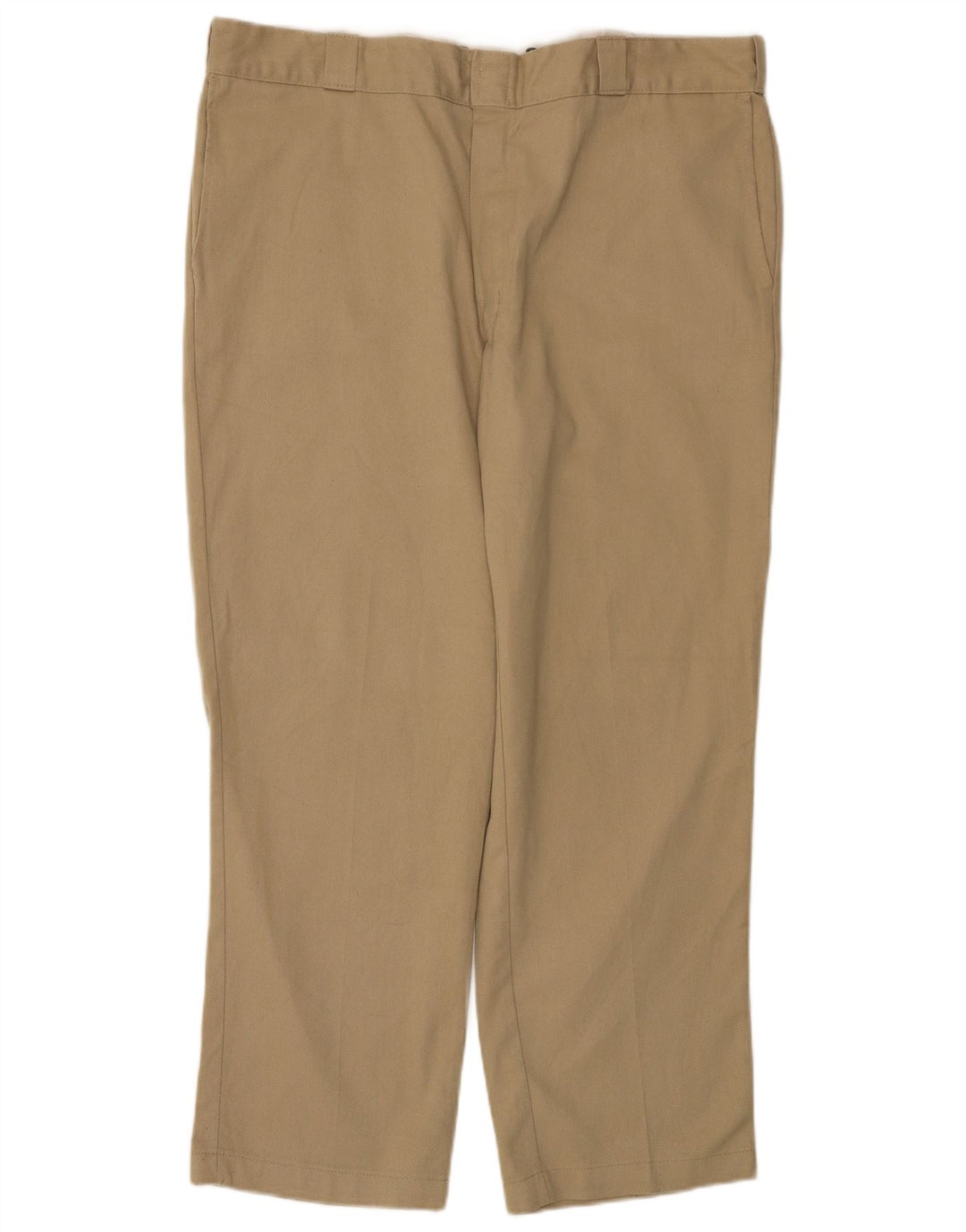 Мужские прямые брюки-чинос Dickies W40 L30 бежевого цвета из полиэстера