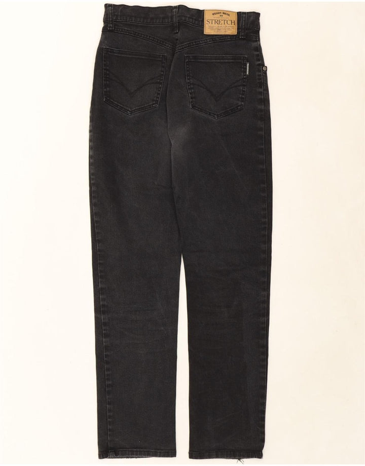 VINTAGE Womens Straight Jeans EU 40 Medium W31 L29 Black Cotton Vintage Vintage and Second-Hand Vintage from Messina Hembry 