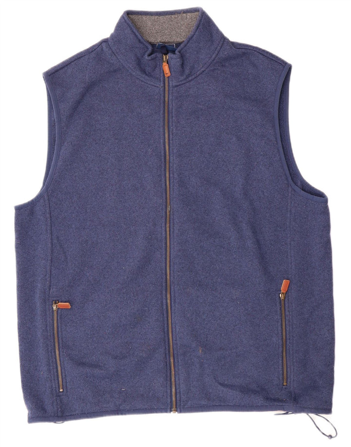 Мужской спортивный костюм без рукавов Vineyard Vines, верхняя куртка XL, синий в крапинку, в стиле преппи