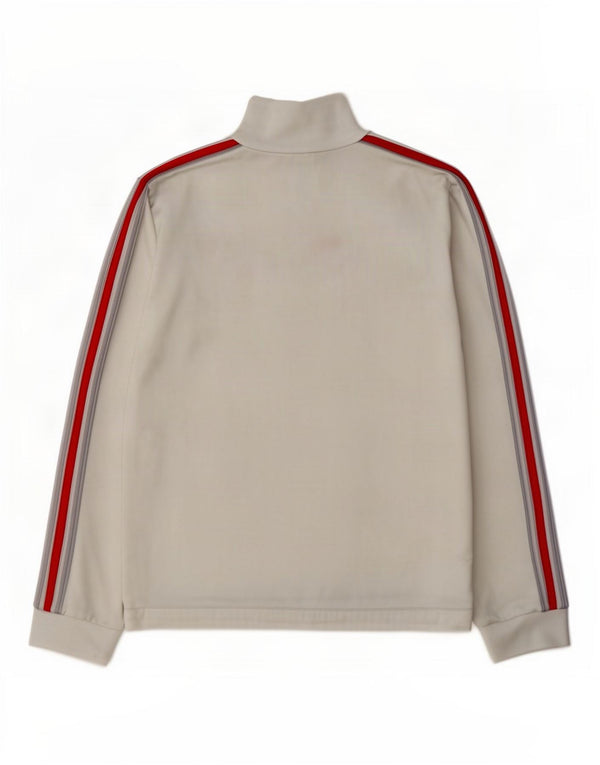 Женский спортивный костюм Adidas Top Jacket UK 16, большой белый полиэстер