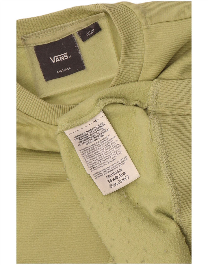 Мужской свитшот Vans XS, зеленый хлопок