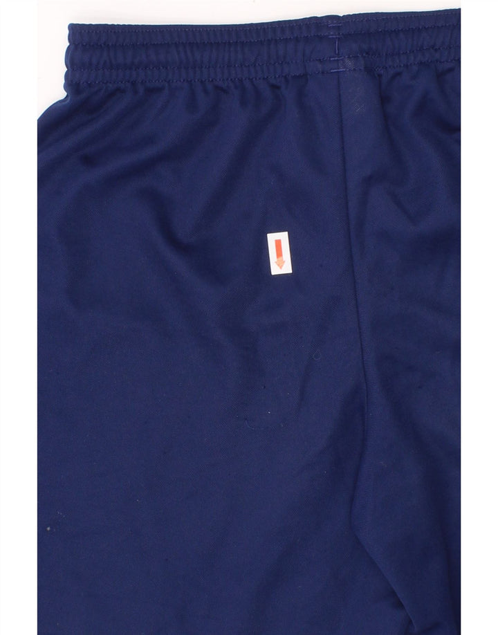 ADIDAS Boys Climalite Sport Shorts 9-10 Years Navy Blue Polyester Vintage Adidas and Second-Hand Adidas from Messina Hembry 