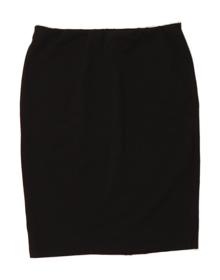 MOSSIMO Womens Pencil Skirt Large W34  Black Polyester Vintage Mossimo and Second-Hand Mossimo from Messina Hembry 