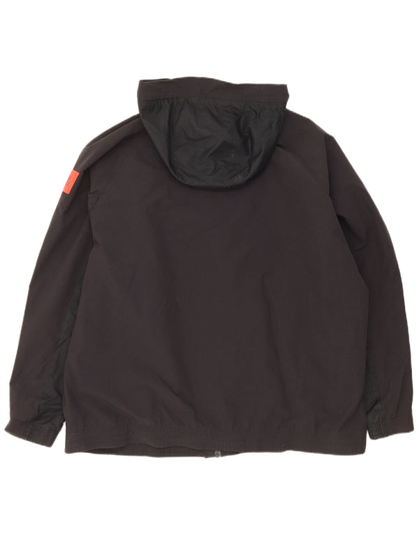 Мужская ветровка с капюшоном Nike UK 44 2XL, черный нейлон