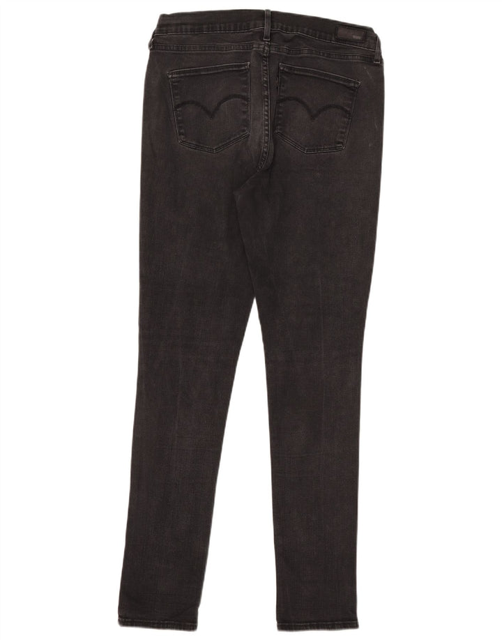 Женские джинсы скинни Levi's W32 L32, черный хлопок