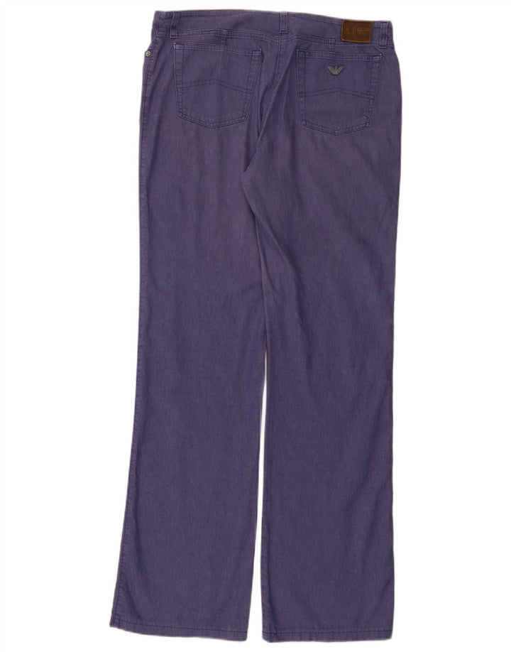 Женские джинсы Armani Bootcut W32 L33 Фиолетовые