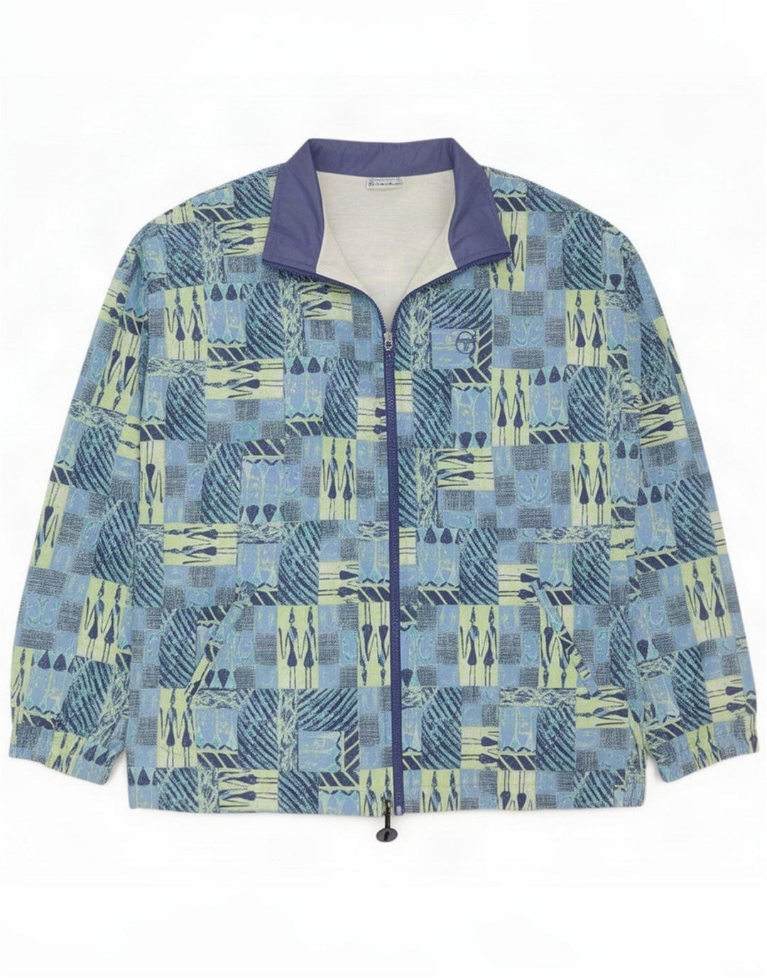 Мужской спортивный костюм Sergio Tacchini IT 48 Medium Blue Patchwork