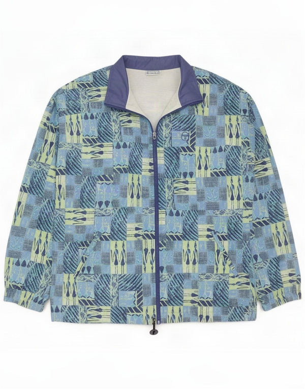 Мужской спортивный костюм Sergio Tacchini IT 48 Medium Blue Patchwork