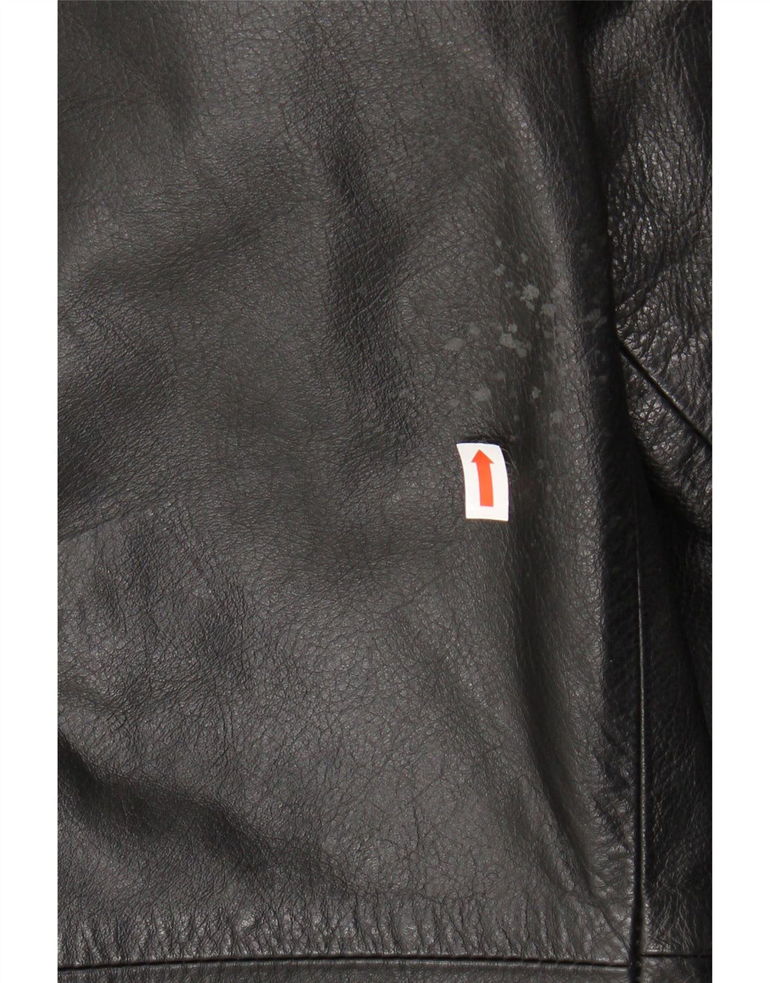 Мужская кожаная куртка VINTAGE IT 50 большая черная кожа