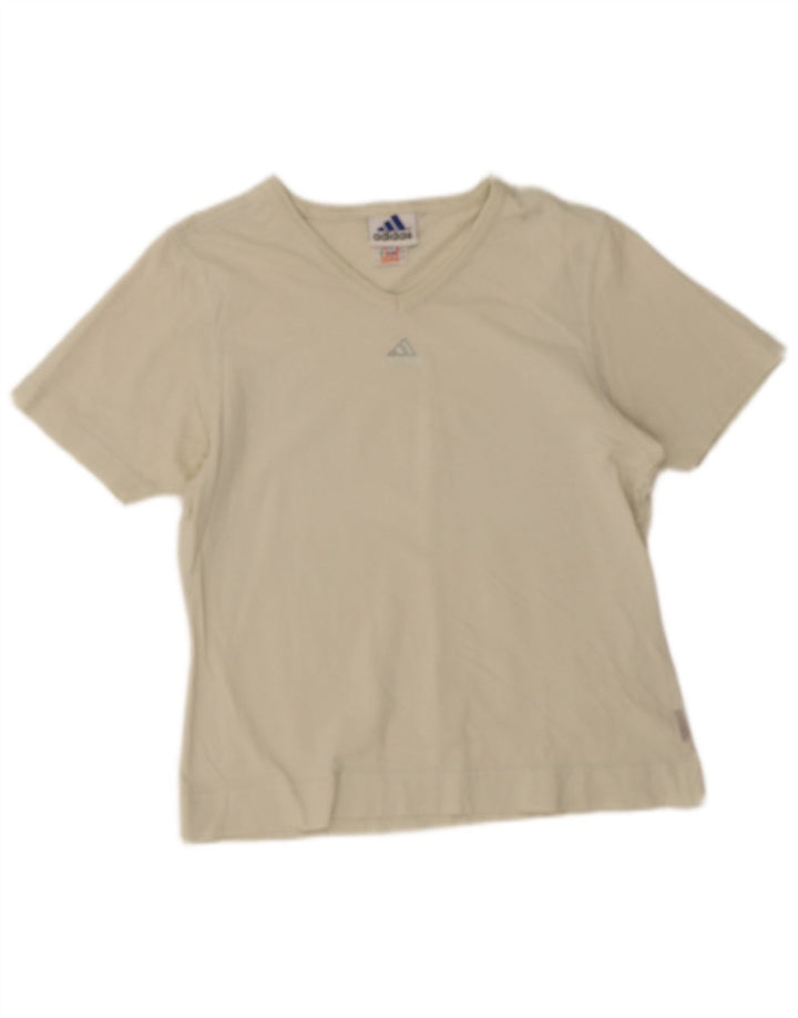 Женская футболка Adidas Top UK 12 Medium Beige