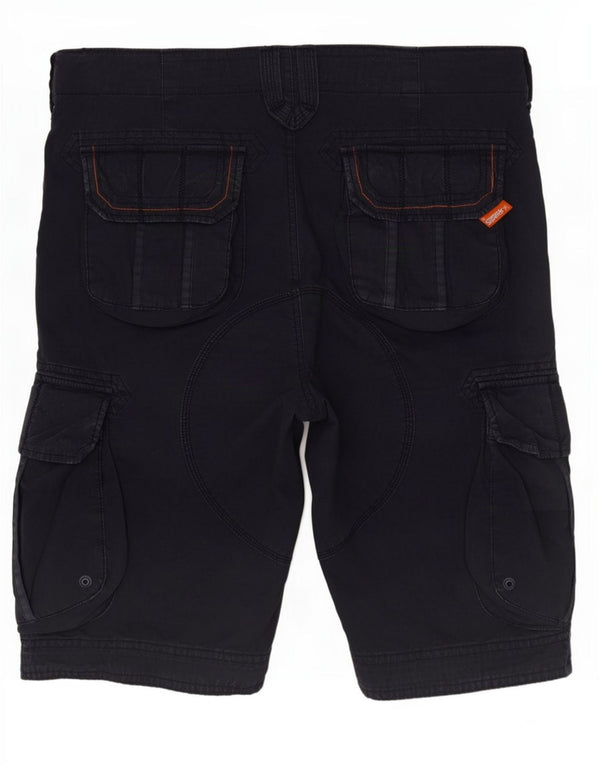 Мужские шорты карго Superdry Medium W32 Темно-синие, хлопок