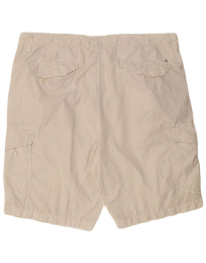 Мужские шорты-карго Calvin Klein W40 XL, белый хлопок