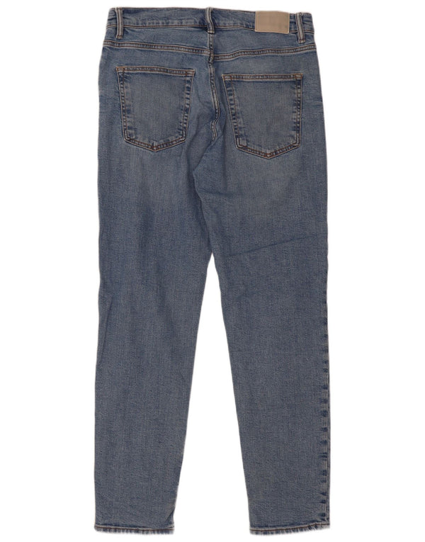 Мужские узкие джинсы Zara EU 42, большие W32 L31, синие, хлопок