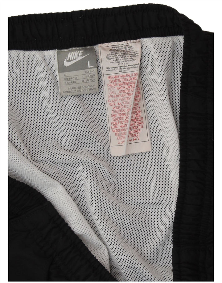 Мужские спортивные шорты NIKE, большие черные, полиэстер