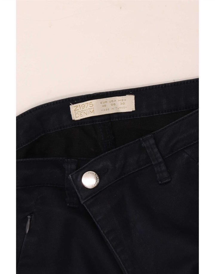 Женские узкие джинсы Zara EU 40 Medium W30 L28 Темно-синие