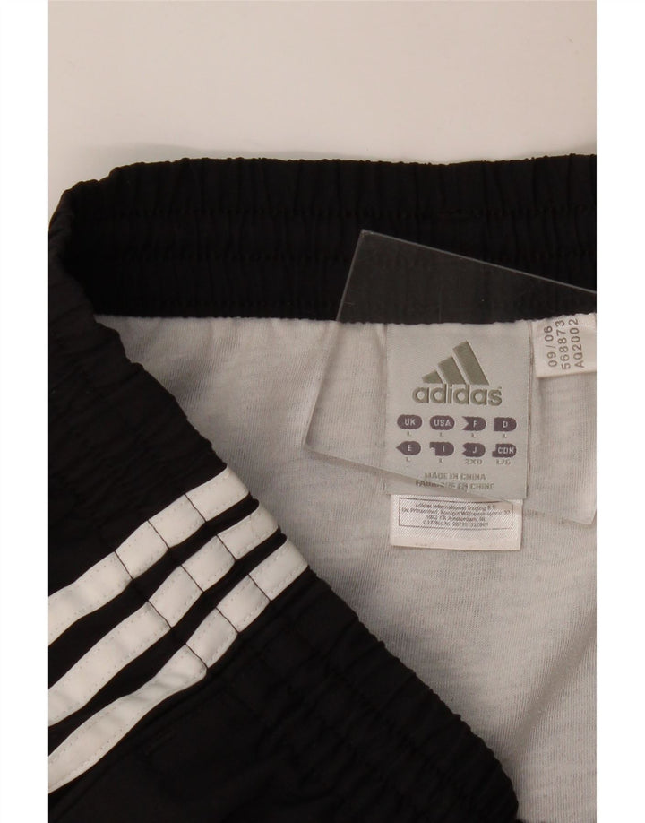 Мужские спортивные шорты ADIDAS, большие черные, полиэстер