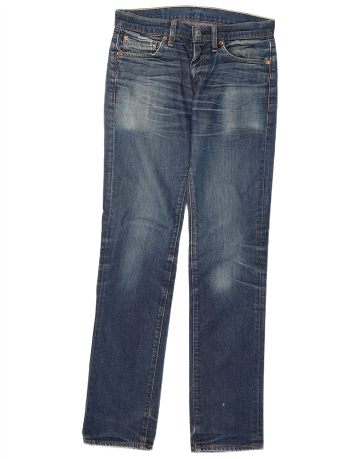 Женские джинсы Levi's Slim 511 W30 L34 синие, хлопок