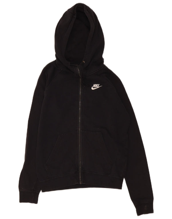 Мужской свитер с капюшоном на молнии Nike XS, черный, хлопок