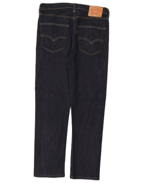 Мужские зауженные джинсы Levi's 522 W31 L28 темно-синие