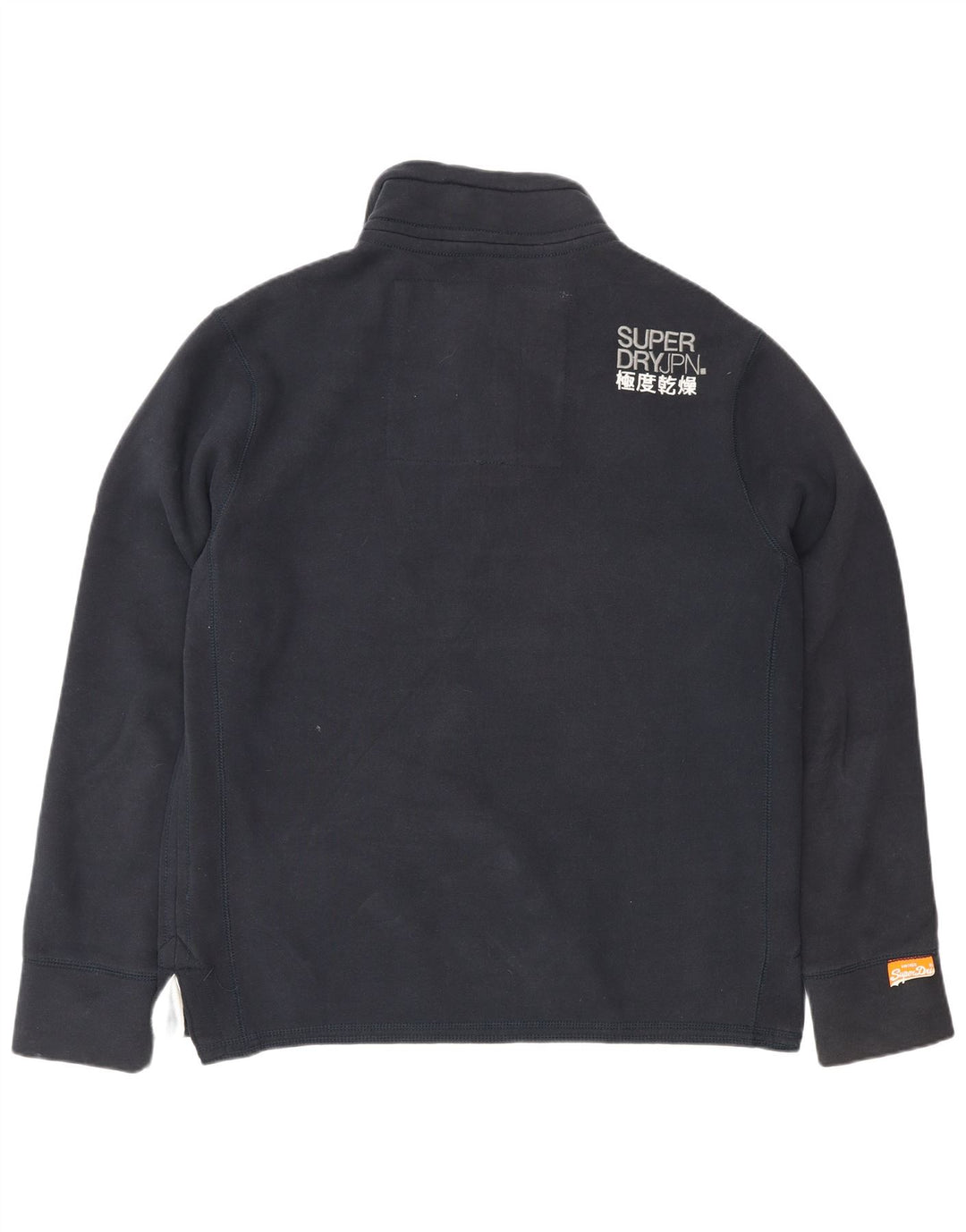 Мужской свитер на пуговицах с рисунком Superdry, джемпер XL, темно-синий, хлопок