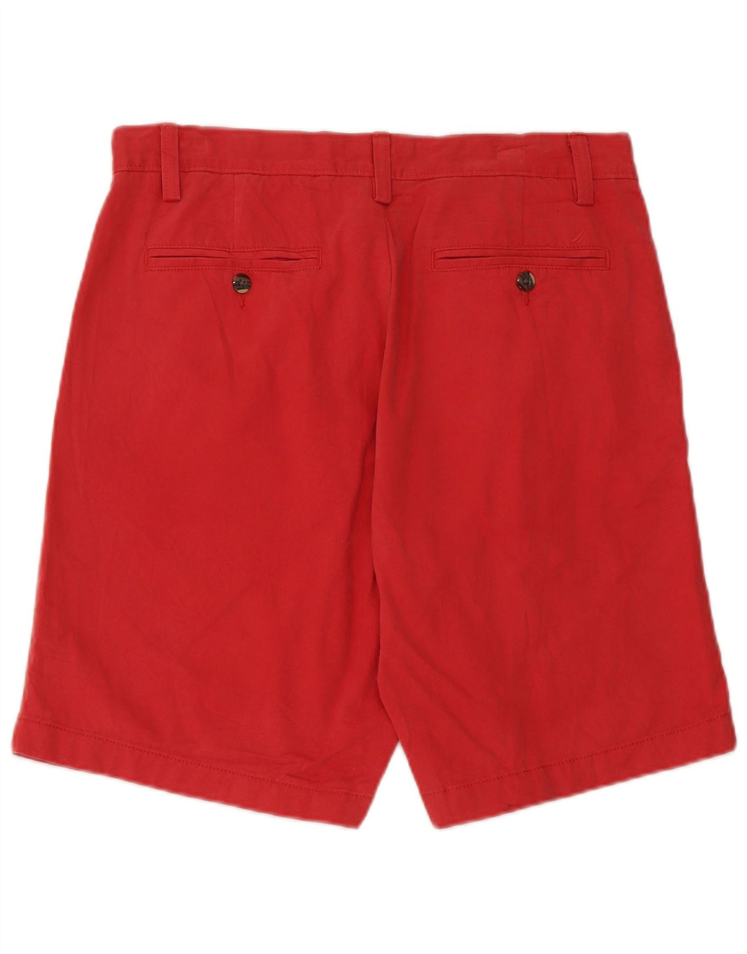Мужские шорты чинос Nautica W32, хлопковые, среднего красного цвета