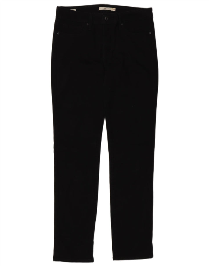 Женские узкие джинсы Levi's 712 W28 L30, черный хлопок