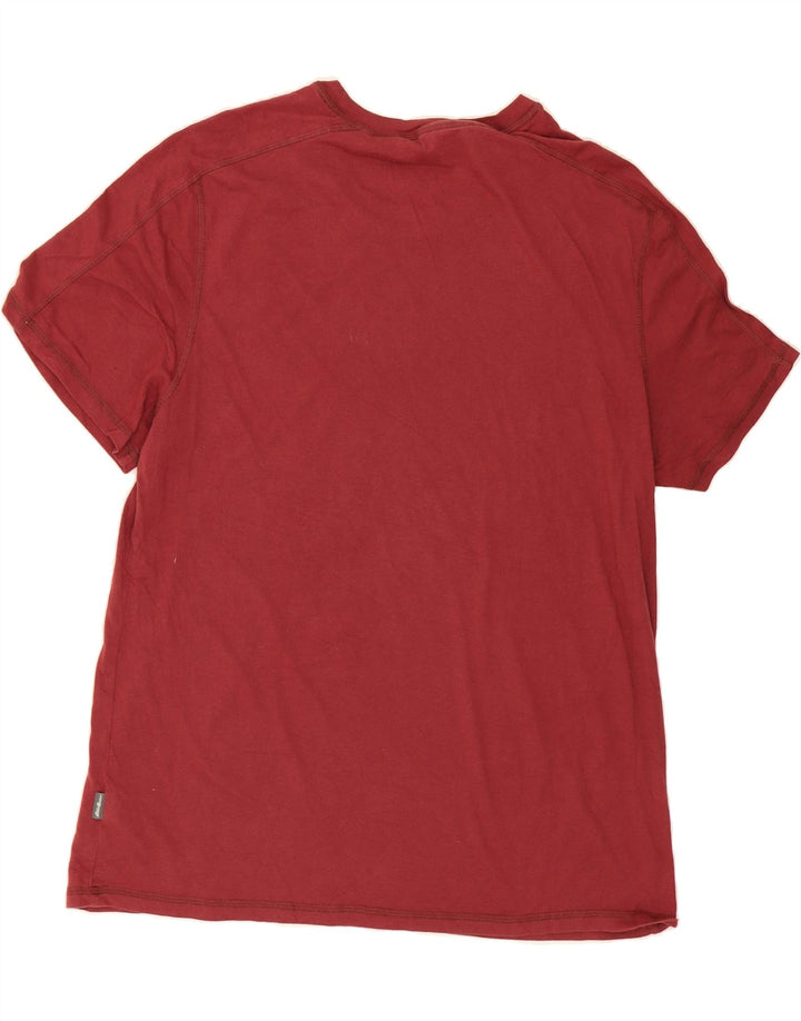 EDDIE BAUER Womens T-Shirt Top UK 16 Large Red Vintage Eddie Bauer and Second-Hand Eddie Bauer from Messina Hembry 