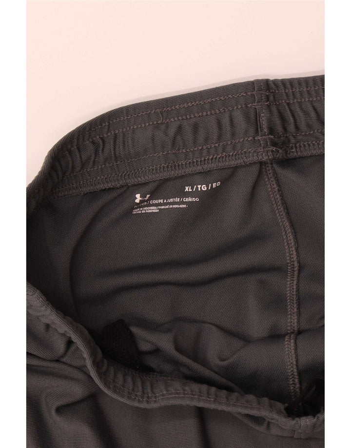Мужские спортивные брюки Under Armour XL серые из полиэстера