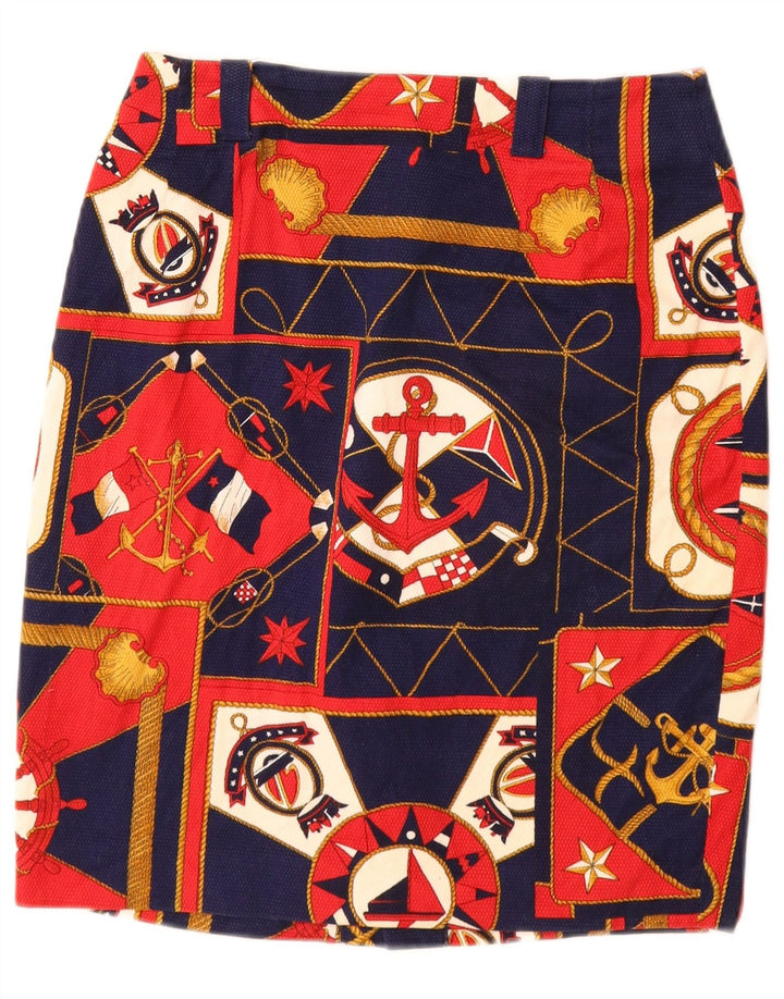 LES COPAINS Женская юбка-карандаш IT 42 Medium W26 Темно-синий