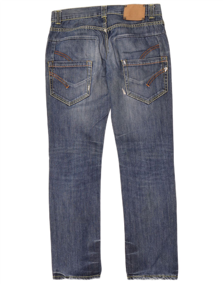 Женские прямые джинсы Dondup Stan Dart W29 L32, синий хлопок
