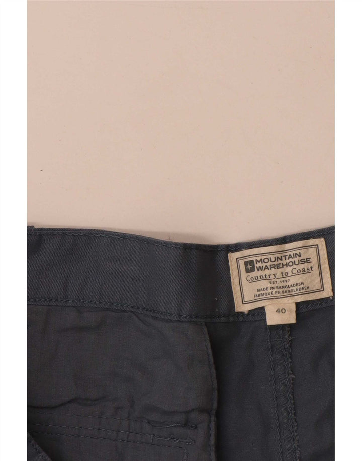 Мужские шорты карго Mountain Warehouse W40 XL, синие, хлопок