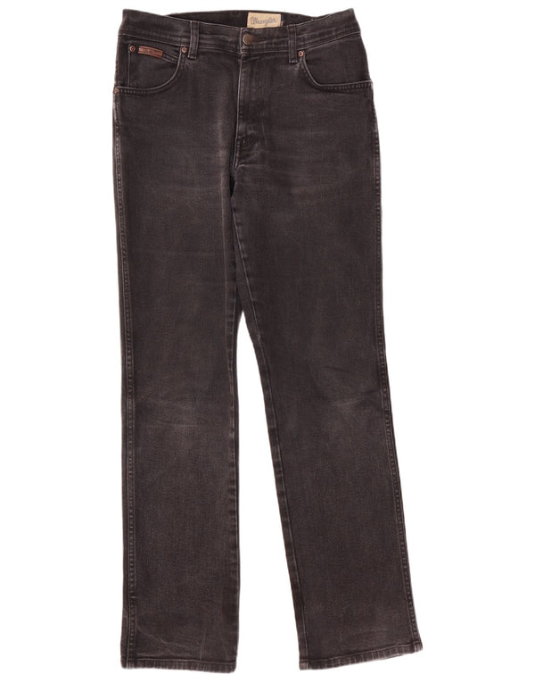 Мужские прямые джинсы Wrangler Texas W31 L32, серый хлопок