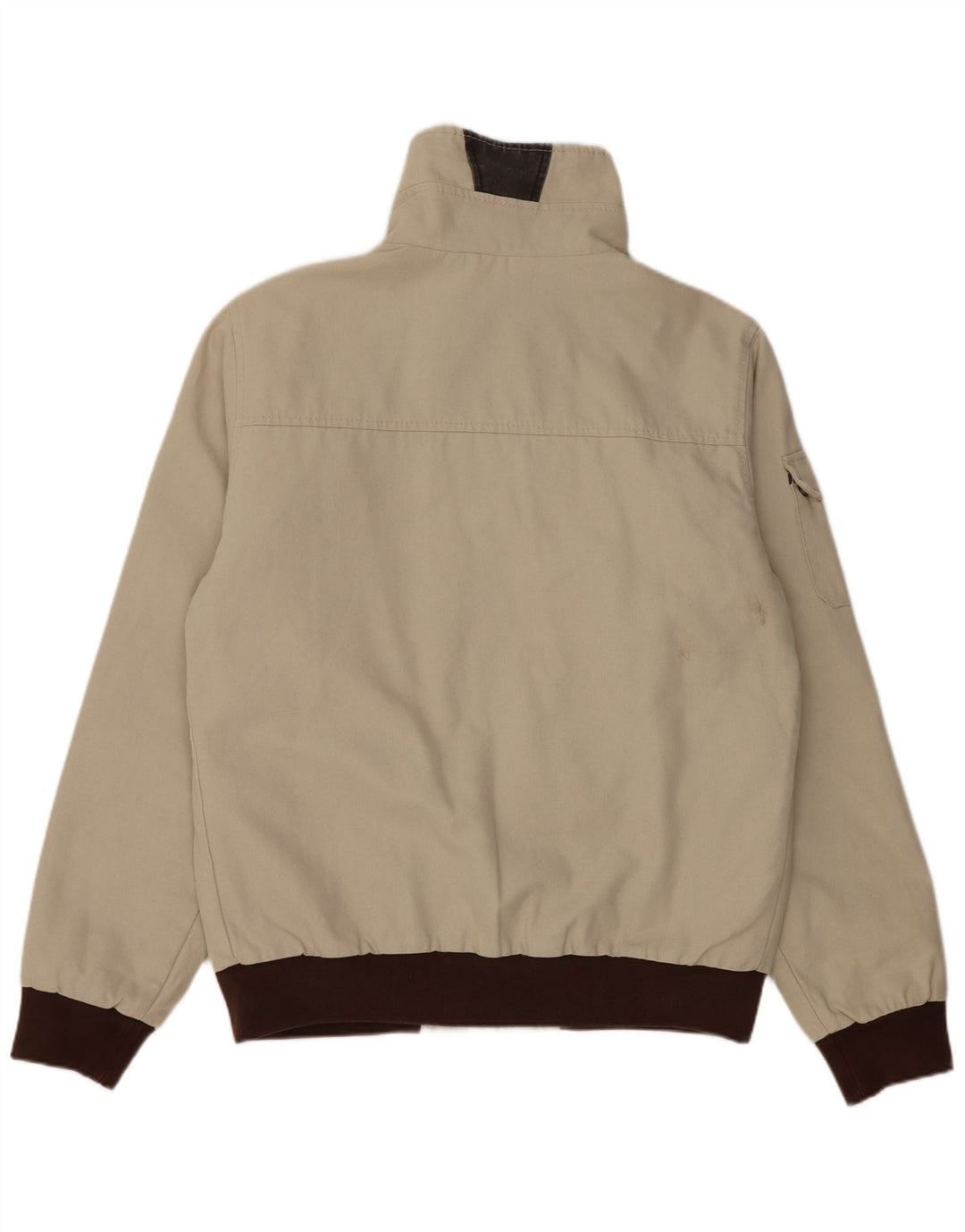 Мужская куртка-бомбер Murphy & Nye Sailmakers UK 42 XL, серый хлопок с цветными блоками