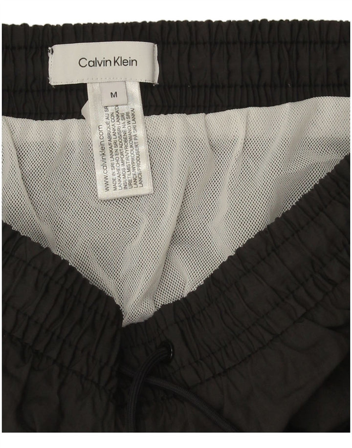 Мужские шорты для плавания Calvin Klein, средний черный полиэстер