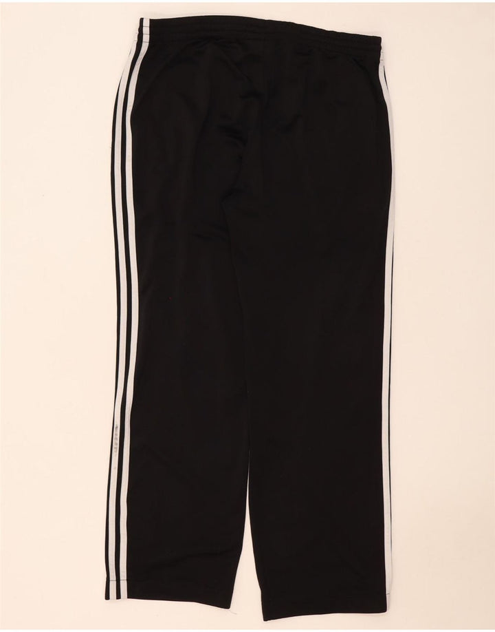 Мужские спортивные брюки Adidas, большие черные из полиэстера