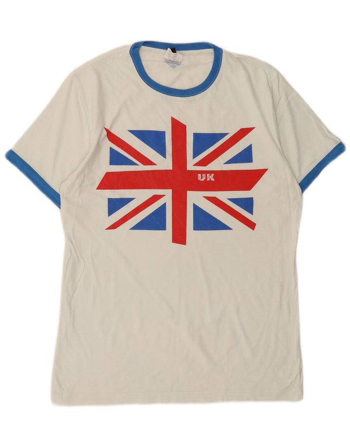 Женская футболка с рисунком ARENA Top UK 14, большая белая