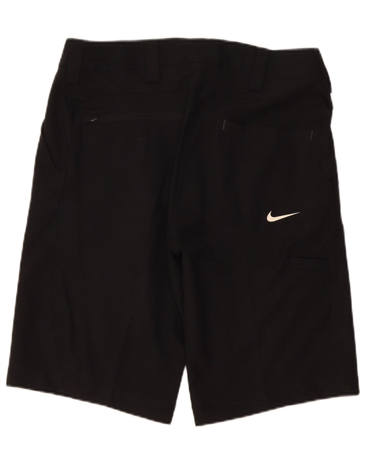 Мужские шорты-карго Nike W32, средний черный полиэстер