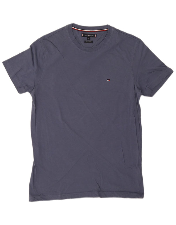 Мужская футболка Tommy Hilfiger, маленький темно-синий хлопок