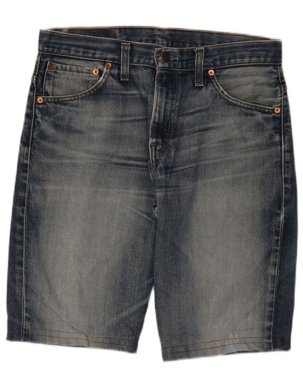 Мужские джинсовые шорты LEVI'S 507 W33, средний синий хлопок