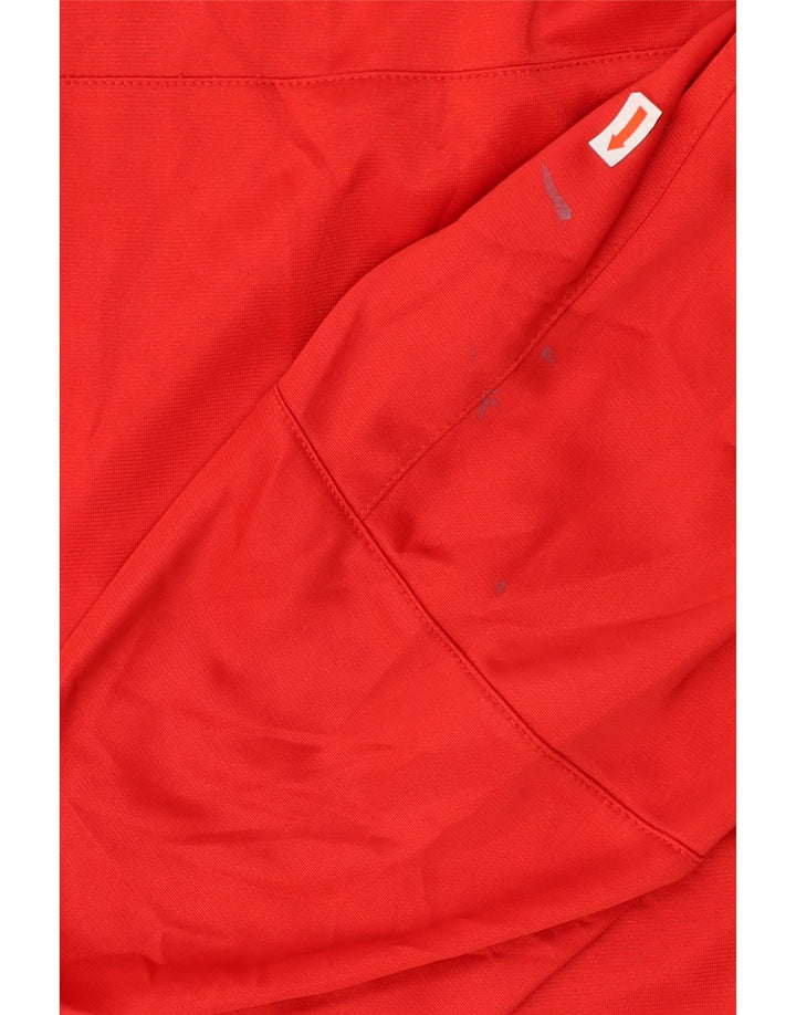 FILA Mens Tracksuit Top Jacket Large Red Polyester