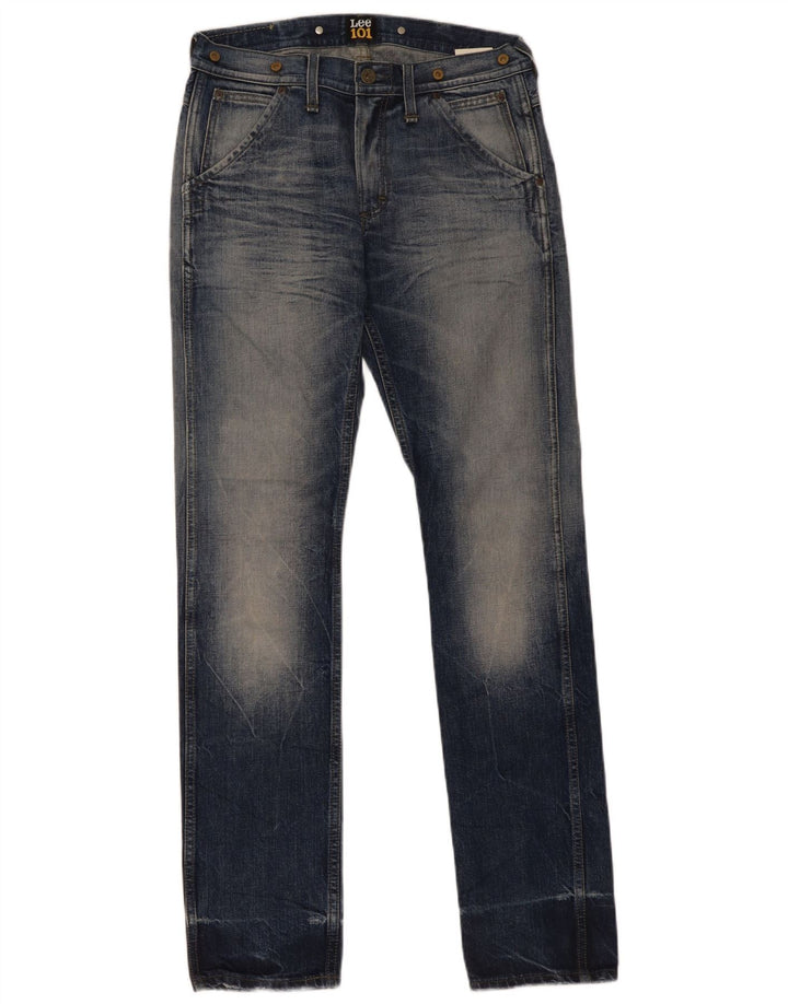 Мужские прямые джинсы Lee 101 Logger W30 L34, синий хлопок