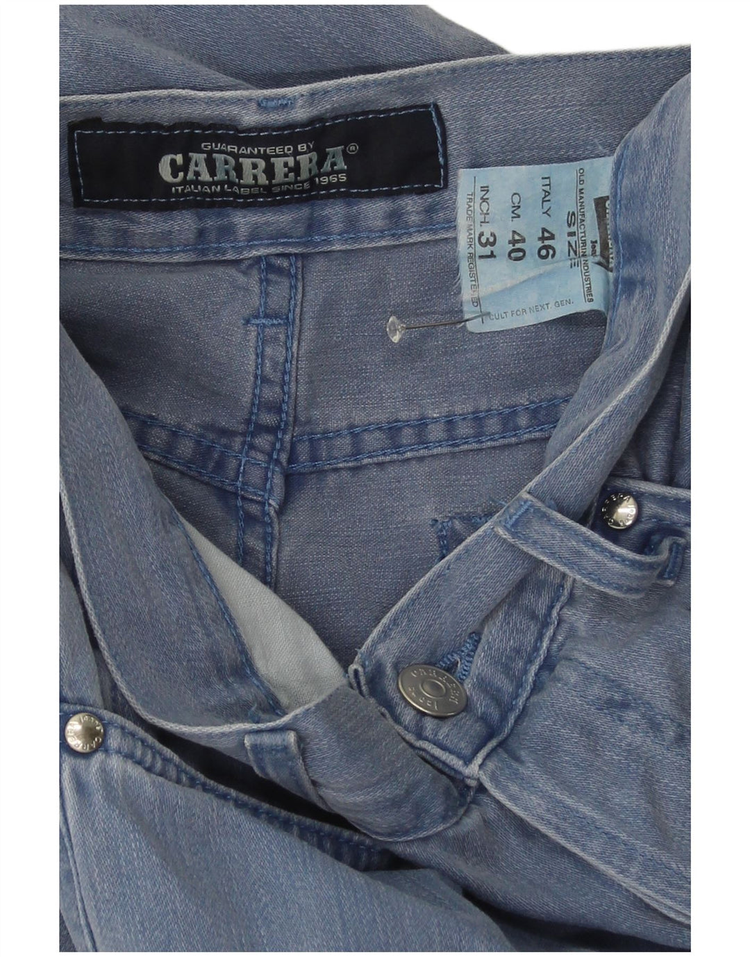 Мужские джинсы Carrera Bootcut Slim W31 L34, синие, хлопок