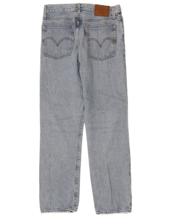 Женские прямые джинсы Levi's на танкетке W26 L28, синий хлопок