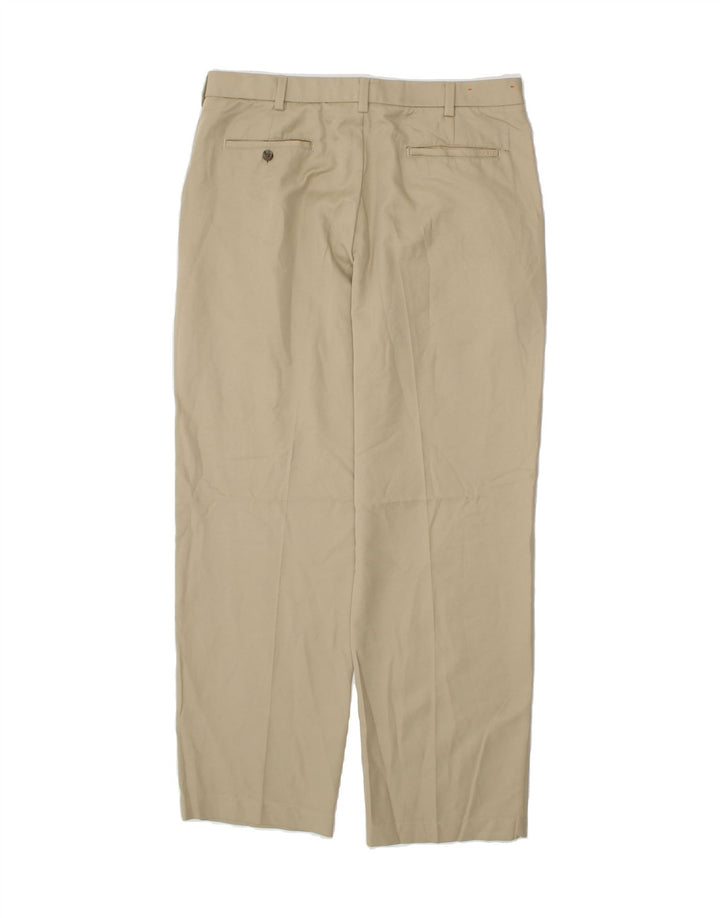 IZOD Mens Tapered Chino Trousers W36 L34 Grey Polyester Vintage Izod and Second-Hand Izod from Messina Hembry 
